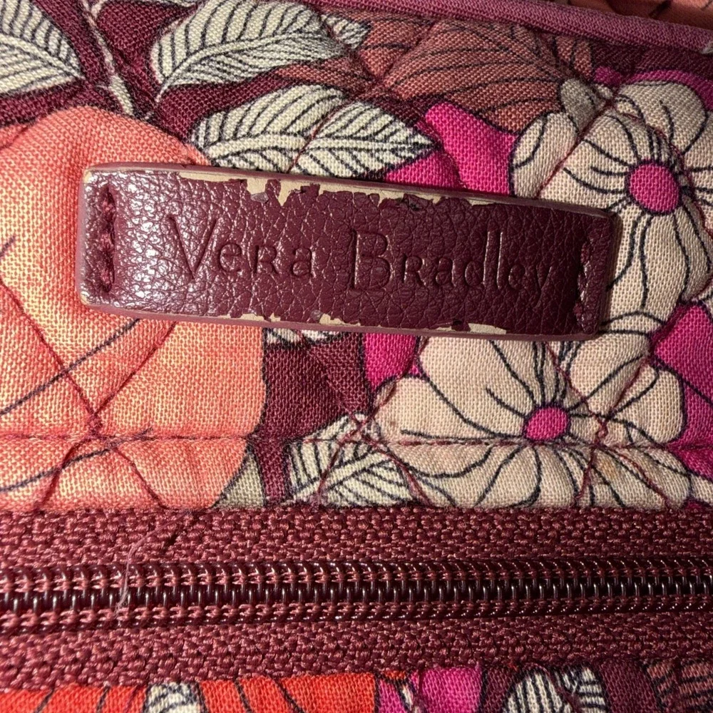 Vera Bradley Bohemian Blooms Keep Charged Tech Backpack Quilted Floral Bag